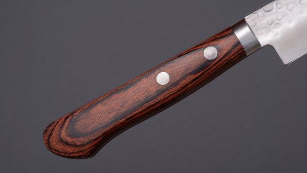 Hitohira Imojiya HG Tsuchime Petty 135mm Imitation Mahogany Handle - Tetogi