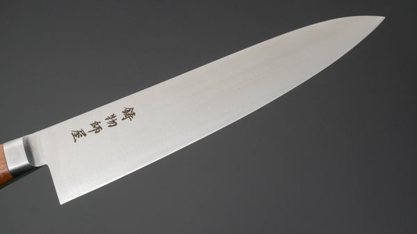 Hitohira Imojiya OKD VG-1 Gyuto 210mm Tagayasan Handle - Tetogi