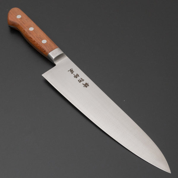 Hitohira Imojiya OKD VG-1 Gyuto 210mm Tagayasan Handle - Tetogi