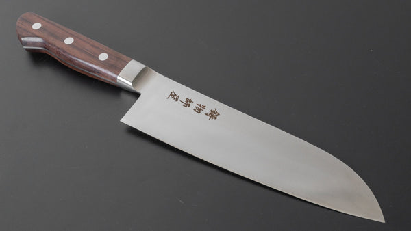 Hitohira Imojiya OKD VG-1 Santoku 170mm Wood Handle - Tetogi