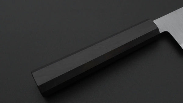 Hitohira Imojiya TH Blue Super Gyuto 210mm Ebony Handle - Tetogi