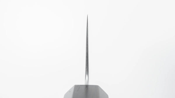 Hitohira Imojiya TH Blue Super Gyuto 210mm Ebony Handle - Tetogi
