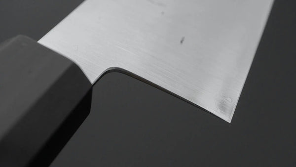 Hitohira Imojiya TH Blue Super Gyuto 210mm Ebony Handle - Tetogi
