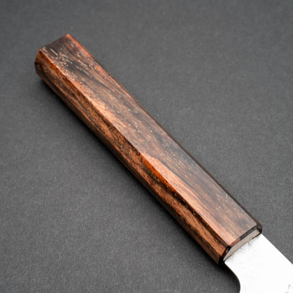 Hitohira Imojiya TH Damascus Paring 105mm Ebony Handle - Tetogi