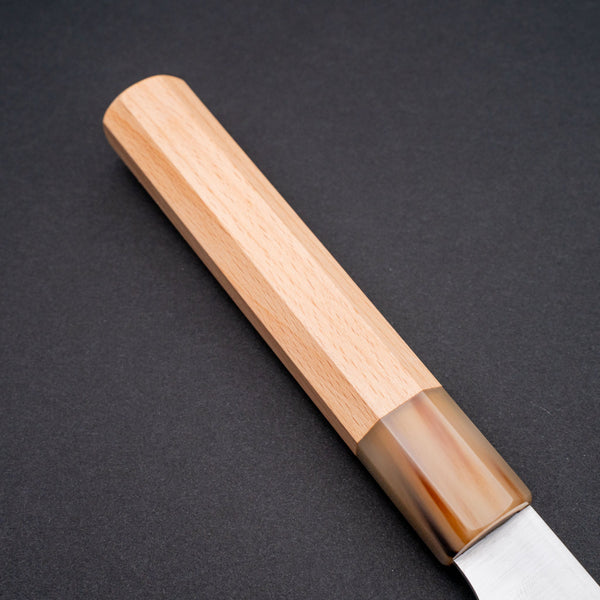 Hitohira Imojiya TH Stainless Bread Knife 240mm Beechwood Handle - Tetogi