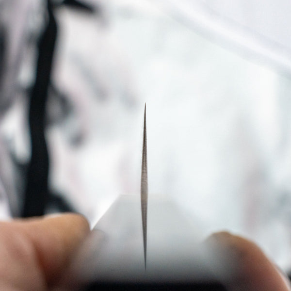 Hitohira Imojiya TH Stainless Bread Knife 240mm Ebony Handle - Tetogi