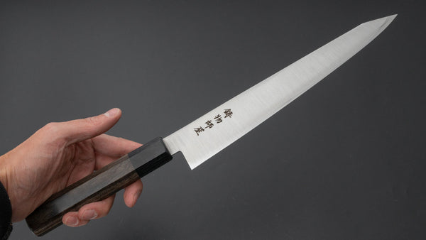 Hitohira Imojiya TH Stainless Kiritsuke Sujihiki 240mm Pakka Handle (Wa) - Tetogi