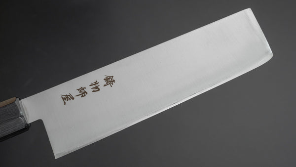 Hitohira Imojiya TH Stainless Nakiri 160mm Pakka Handle (Wa) - Tetogi