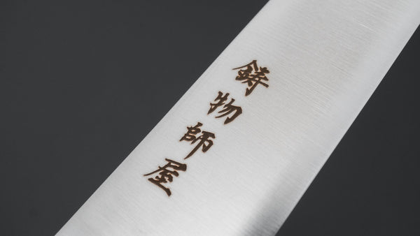 Hitohira Imojiya TH Stainless Sujihiki 240mm Ebony Handle (Wa) - Tetogi