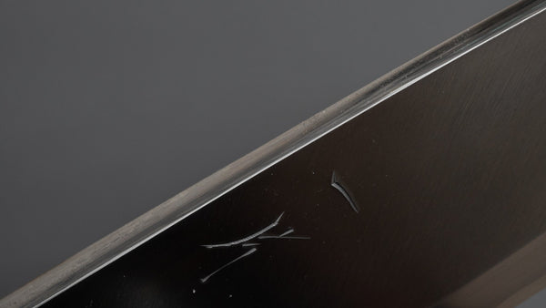 Hitohira Kikuchiyo Manzo Blue 2 Deba 180mm Ho Wood Handle (Saya) - Tetogi