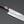 Hitohira Kikuchiyo Rou Silver #3 Mirror Polished Santoku Ebony Handle - Tetogi