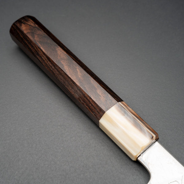 Hitohira Kikuchiyo Rou VG10 Hyokyo Damascus Gyuto 240mm Ebony Handle - Tetogi