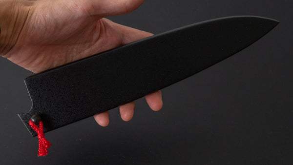 Hitohira MIT Black Coated Saya Gyuto 210mm (Magnetic) - Tetogi