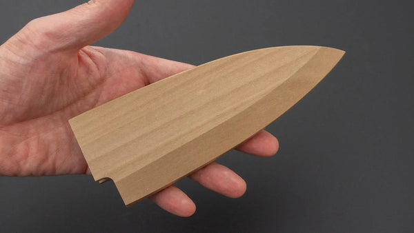 Hitohira Mumei Ho Wood Saya Deba 120mm - Tetogi