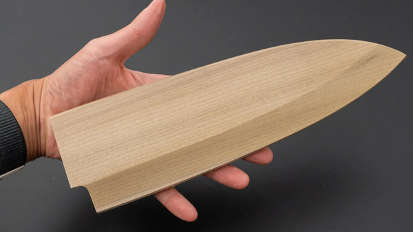 Hitohira Mumei Ho Wood Saya Deba 210mm - Tetogi