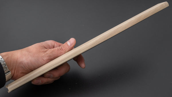 Hitohira Mumei Ho Wood Saya Yanagiba 300mm - Tetogi