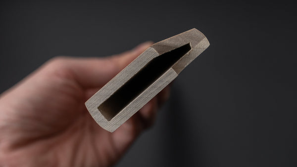 Hitohira Mumei Ho Wood Saya Yanagiba 300mm - Tetogi