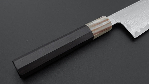 Hitohira Nakagawa Izo SG STRIX Gyuto 240mm Ebony Handle - Tetogi