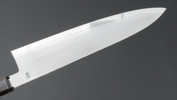 Hitohira Nao SG2 Kasumi Gyuto 240mm Ebony Handle - Tetogi