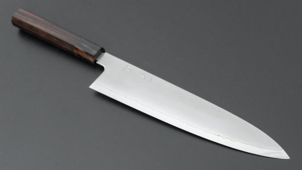 Hitohira Nao SG2 Kasumi Gyuto 240mm Ebony Handle - Tetogi