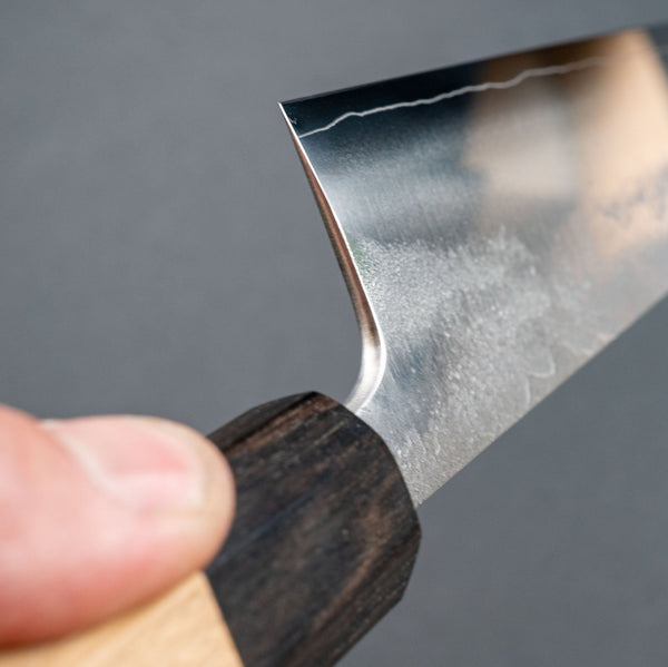 Hitohira Nihei SLD Nashiji Migaki Gyuto 240mm Chestnut Handle - Tetogi