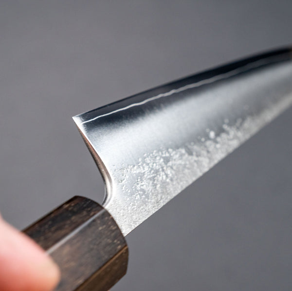 Hitohira Nihei SLD Nashiji Migaki Petty 150mm Chestnut Handle - Tetogi