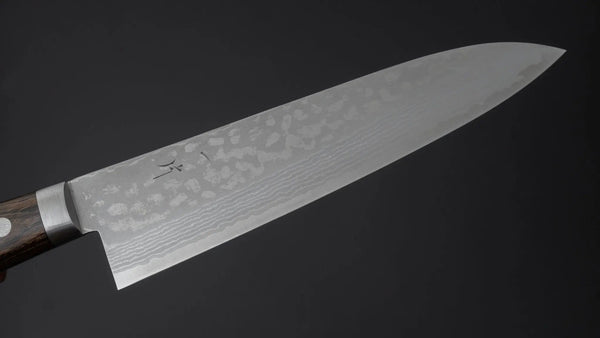 Hitohira NM V10 Damascus Gyuto 180mm Pakka Handle - Tetogi