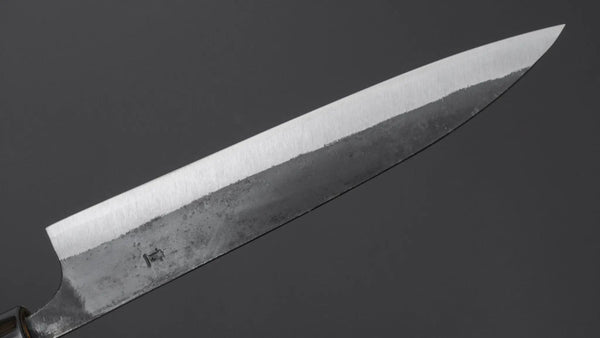 Hitohira Onihiro Blue 1 Petty 180mm Ho Wood Handle (D-Shape) - Tetogi