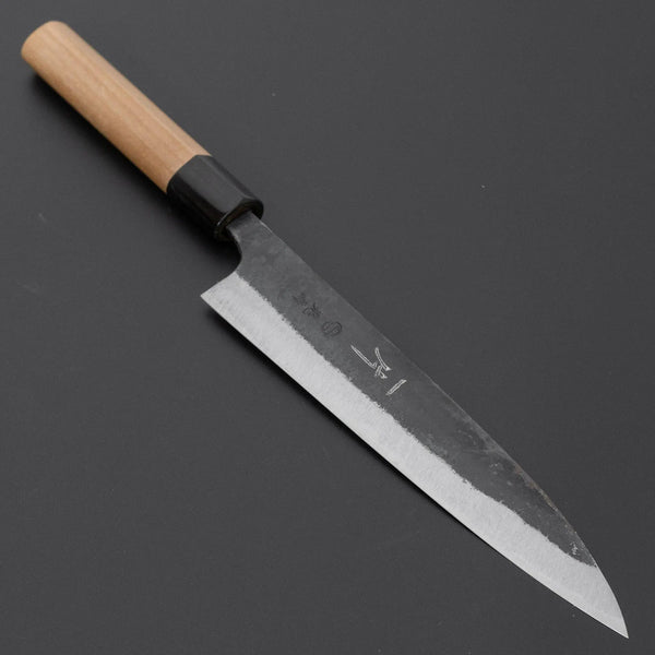 Hitohira Onihiro Blue 1 Petty 180mm Ho Wood Handle (D-Shape) - Tetogi