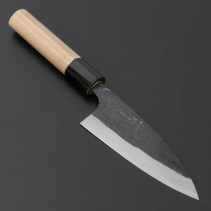 Hitohira Onihiro White 1 Funayuki 105mm Ho Wood Handle (D - Shape) - Tetogi