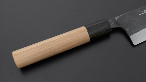 Hitohira Onihiro White 1 Santoku 150mm Ho Wood Handle (D - Shape) - Tetogi