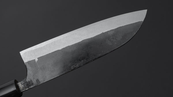 Hitohira Onihiro White 1 Santoku 150mm Ho Wood Handle (D - Shape) - Tetogi
