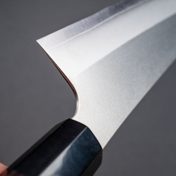 Hitohira Silver 3 Nashiji Gyuto 240mm Ebony Handle - Tetogi