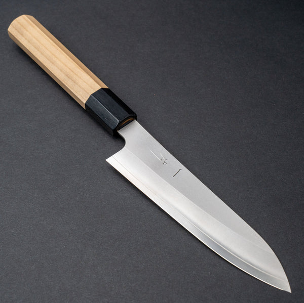 Hitohira Silver 3 Nashiji Petty 135mm Ho Wood Handle - Tetogi