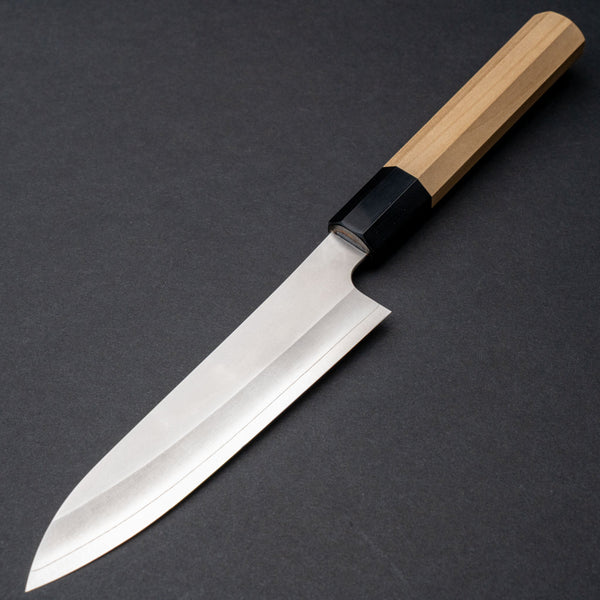 Hitohira Silver 3 Nashiji Petty 135mm Ho Wood Handle - Tetogi