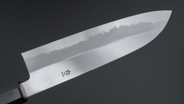 Hitohira Tanaka Ren White #2 Santoku 180mm Ho Wood Handle - Tetogi