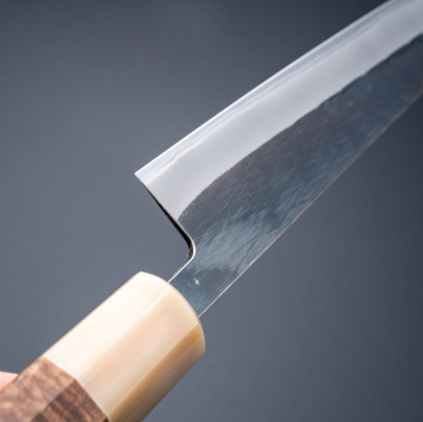 Hitohira TD Blue #2 Stainless Clad Kurouchi Sujihiki 270mm Walnut Handle Product vendor