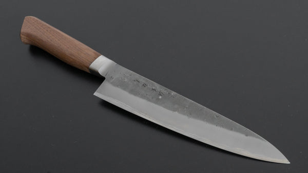 Hitohira TD Blue 2 Stainless Clad Nashiji Yo Gyuto 180mm Walnut Handle - Tetogi
