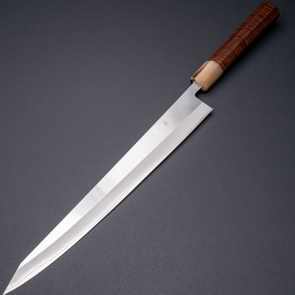 Hitohira TD SLD Migaki Sujihiki 270mm Riisgaard Mulga Handle - Tetogi