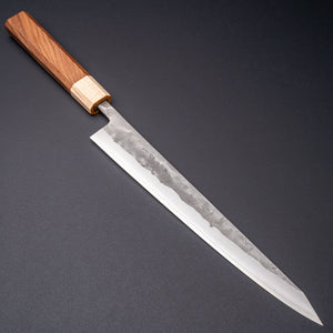 Hitohira TD SLD Nashiji Sujihiki 240mm Walnut Handle - Tetogi