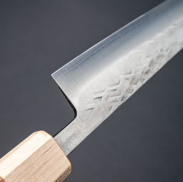 Hitohira TD SLD Tsuchime Sujihiki 270mm Walnut Handle - Tetogi
