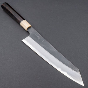Hitohira Togashi Blue #2 Kurouchi Kiritsuke Gyuto 240mm Ebony Handle Product vendor