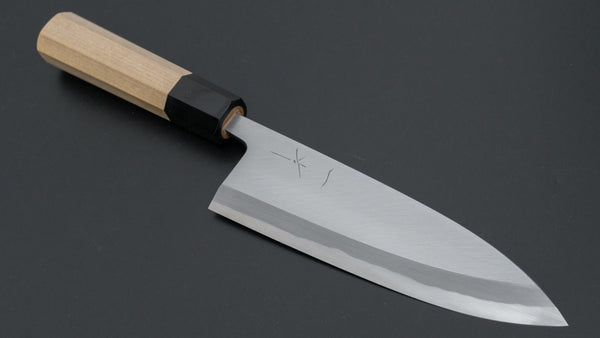 Hitohira Togashi White #2 Deba 165mm Ho Wood Handle (Saya) - Tetogi