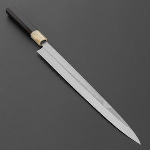 Hitohira Togashi White #2 Mizu Honyaki Fugubiki 300mm Ebony Handle (Old Stock) - Tetogi