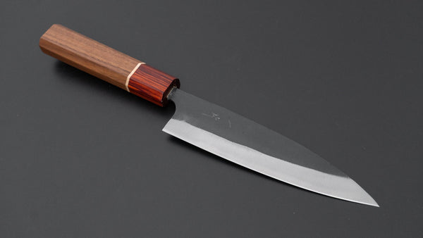 Hitohira Tosa Kurouchi White 2 Utility 140mm Walnut Handle - Tetogi
