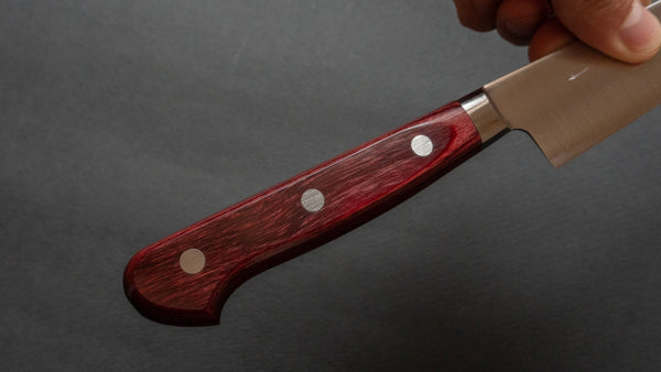 Hitohira TP Petty 150mm Wine Pakka Handle - Tetogi