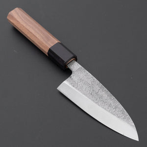 Hitohira VG10 Tsuchime Deba 105mm Walnut Handle - Tetogi