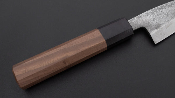 Hitohira VG10 Tsuchime Deba 90mm Walnut Handle - Tetogi