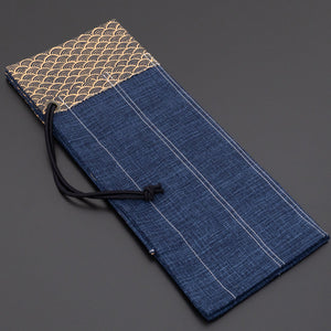 Hitohira Wagara Knife Roll Large (4 Pocket) #002 - Tetogi