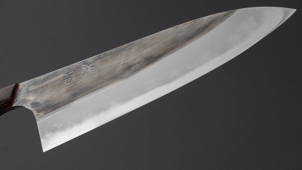 Jiro Tsuchime Yo Gyuto 210mm Tagayasan Handle (707) - Tetogi